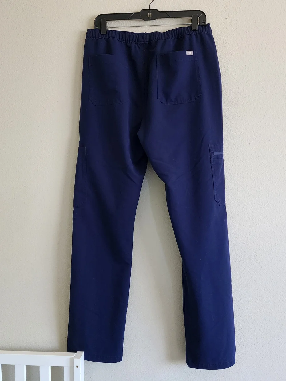 FIGS Men's Cairo Cargo Straight Leg Scrub Pants Navy Blue Size Large - Lot of 2
